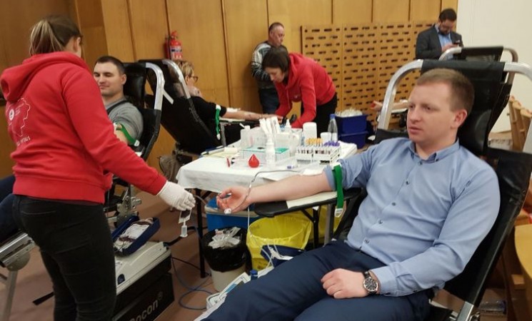 Marijampolės savivaldybėje - neatlygintinos kraujo donorystės akcija