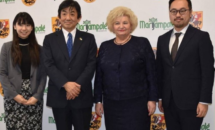 Marijampolėje lankėsi Japonijos ambasadorius