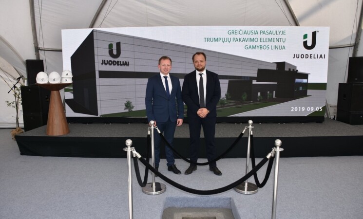 Investicijos Marijampolėje: UAB „Juodeliai“ stato pasaulinio lygio pakavimo elementų gamyklą