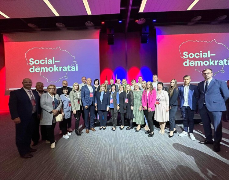 Vyko Lietuvos socialdemokratų partijos suvažiavimas
